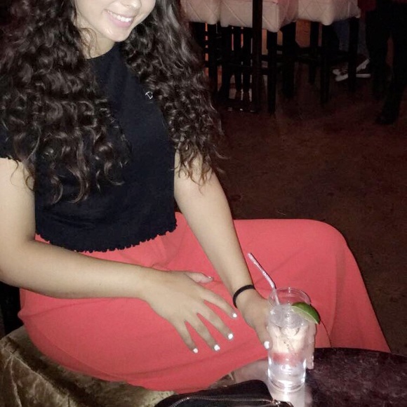 Orange flare pants/trousers - Picture 4 of 4